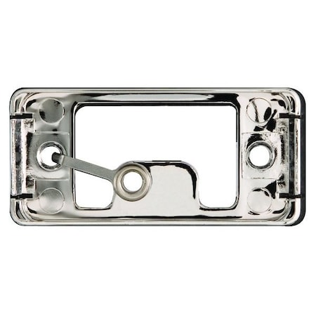 Optronics Self Grounding Chrome-Plated Plastic Mounting Bracket A91CB